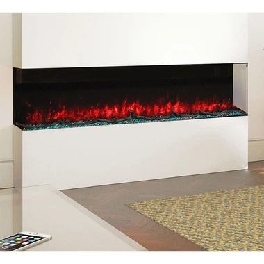 3-страни електрични камин 1800мм